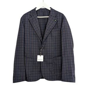 Barrow’s Sport Coat Blazer IT 48 US 38 Wool Italian Designer Classic Mens Jacket